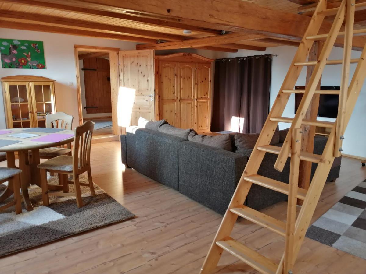 Ferienwohnung mit Charme und Blick auf Dinkelsbühl Exterior foto