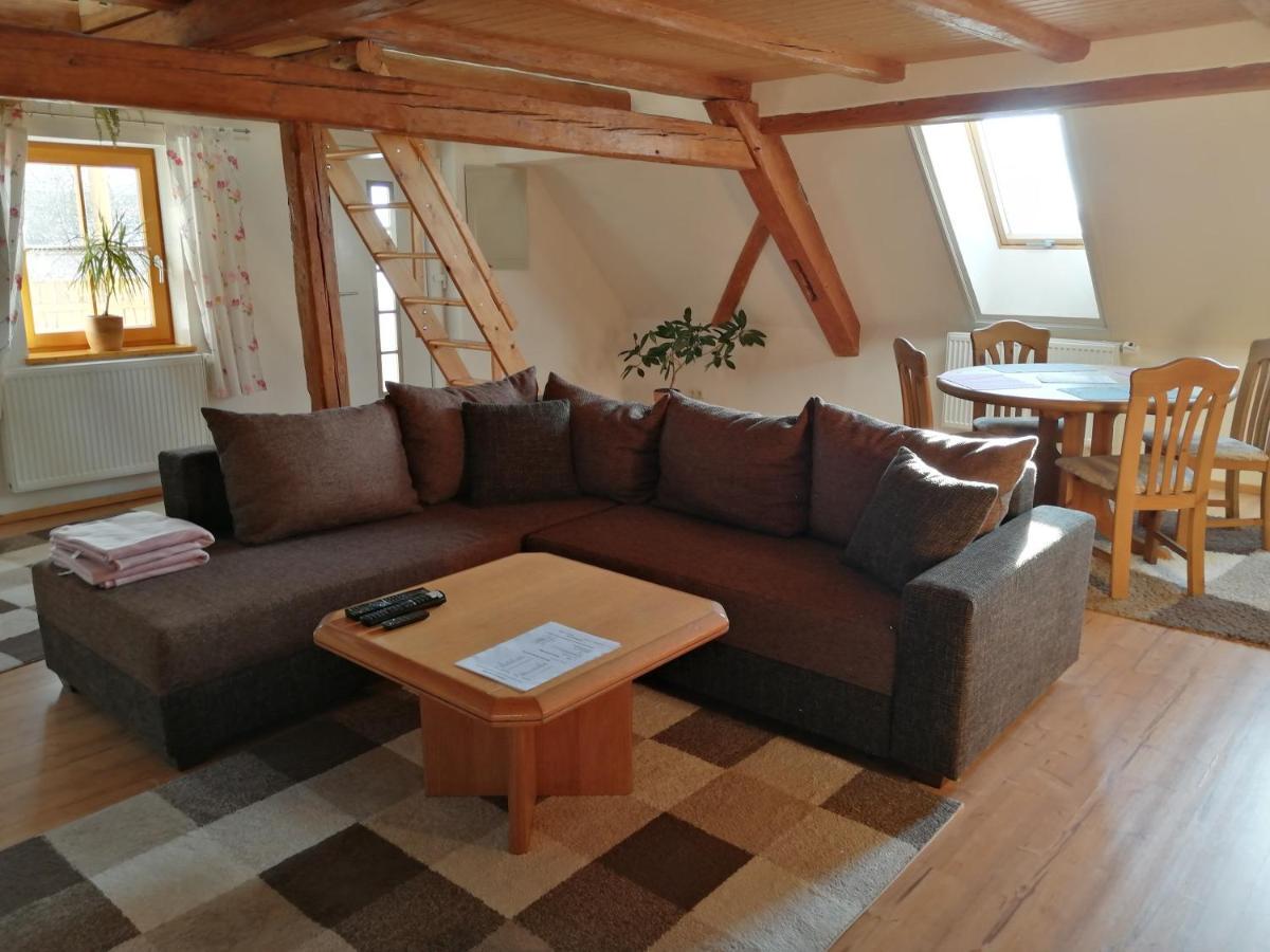 Ferienwohnung mit Charme und Blick auf Dinkelsbühl Exterior foto