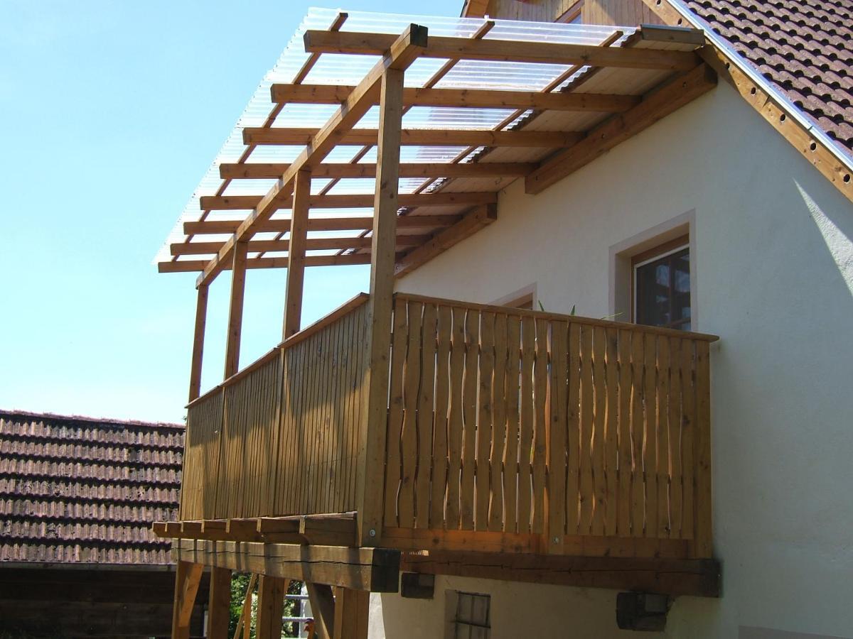 Ferienwohnung mit Charme und Blick auf Dinkelsbühl Exterior foto